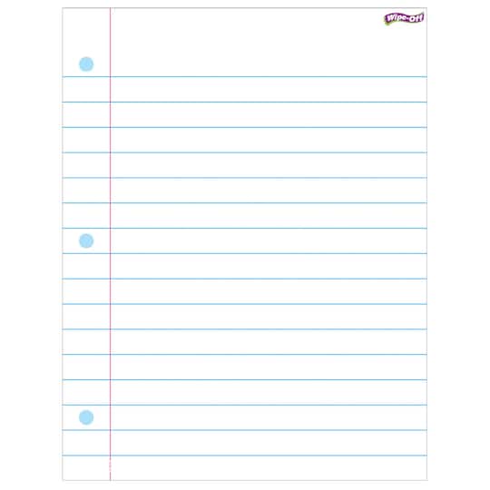 4 Packs: 6 ct. (24 total) Wipe-Off&#xAE; 17&#x22; x 22&#x22; Notebook Paper Dry Erase Charts